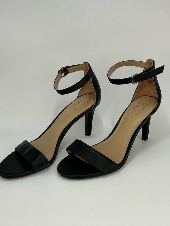 Naturalizer Shoes - Naturalizer Black Ankle Strap Heels Size 9 Comfort Flex Sandals